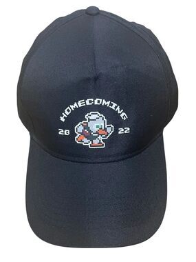 Hit Wear Homecoming 2022 Pixel Robot Adjustable Black Baseball Cap Hat